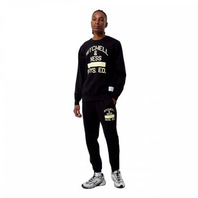 7. Mitchell & Ness Branded Fashion Graphic Crew M FCPO5532-MNNYPPPBLCK Sweatshirt