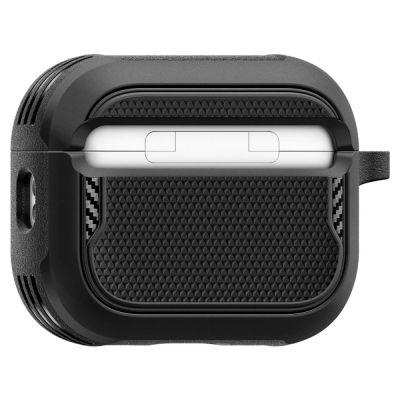 8. Spigen Core Armor Schutzhülle für AirPods Pro 3 – Schwarz