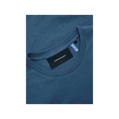 4. PEAK PERFORMANCE Original T-Shirt mit kleinem Logo für Damen, Blau