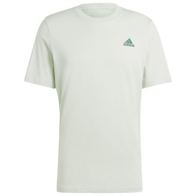 7. adidas Essentials Single Jersey T-Shirt mit kleinem, gesticktem Logo, M IX0119