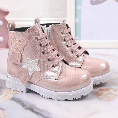 10. Glänzende isolierte Stiefeletten Potocki W WOL121B