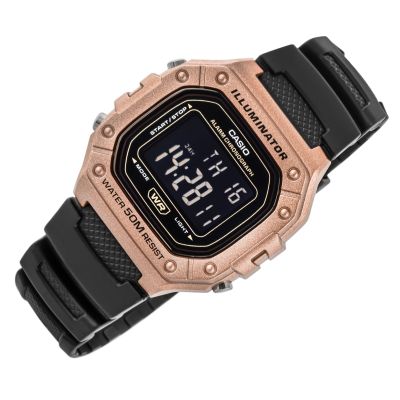 2. Herrenuhr CASIO W-218HM-5BVDF + Box