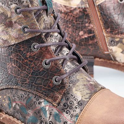 34. Rieker W RKR722 isolierte Stiefeletten