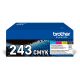 4. Brother Toner-Kit TN243CMYK=TN-243CMYK, 1000 Seiten