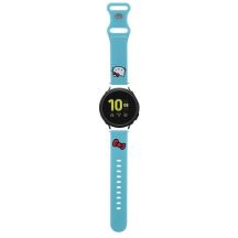 Hello Kitty Silikon-Katzenkopf-Universalband 20 mm - Blau