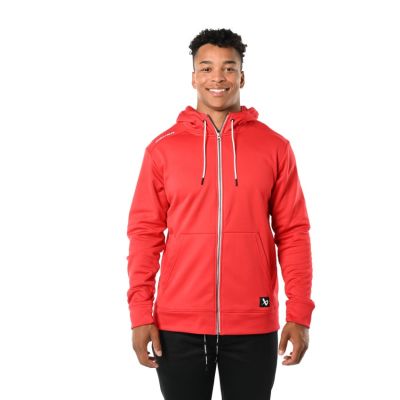 12. Bauer Team Fleece Zip Sr M 1060780 Sweatshirt