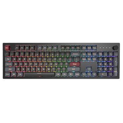 Montech MKey Gaming-Tastatur USB Dunkelgrau
