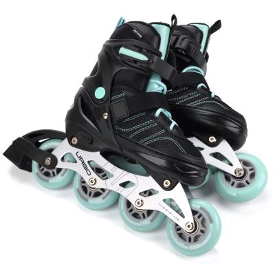 10. Meteor Rollschuhe L 38-41 Urbo Schwarz/Mint
