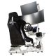 6. OPLITE Stream Deck Arm R8/S8 für Cockpit weiß Einzelhandel