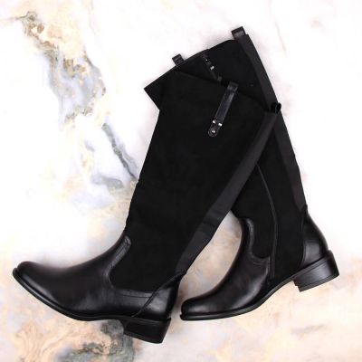 4. Jezzi W JEZ410A isolierte Stiefel schwarz