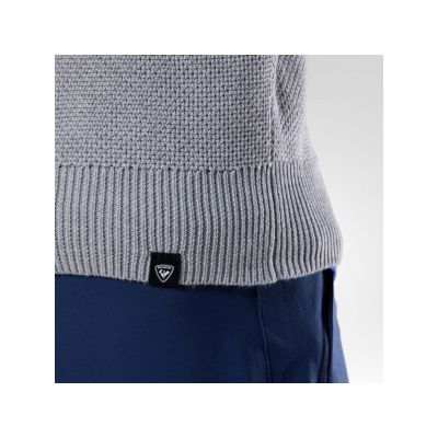 6. ROSSIGNOL M Strickpullover Cn Grau