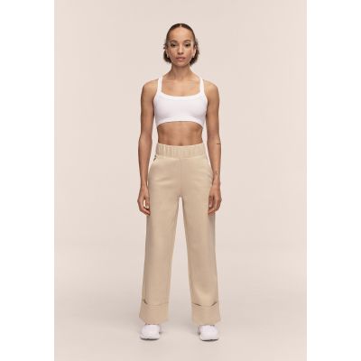 5. CASALL Damen Sporttop mit definiertem Rippstrick, Weiß