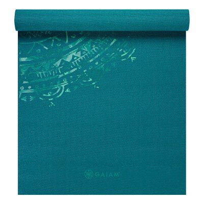 5. GAIAM Jade Mandala Yogamatte 4mm 61972
