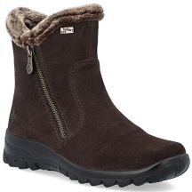 Rieker L7162-25 Wasserdichte, isolierte Damen-Ankle-Boots aus Leder, dunkelbraun
