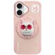 Nimmy Glasses Cool Cat MagSafe Case für iPhone 16 - Rosa