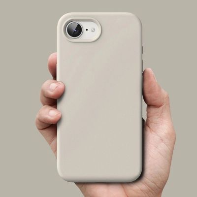 8. Ringke Silikon-Magsafe-Hülle für iPhone 16e / 17e – Beige