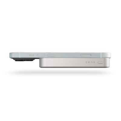 5. ZENS Slim Qi2 Aluminium Powerbank - 10000 mAh magnetische Powerbank kompatibel mit MagSafe und Qi2 (weiß)