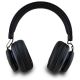 3. DKNY Bluetooth-On-Ear-Kopfhörer mit Metalllogo – Schwarz