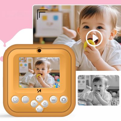 9. Wozinsky WDT-05 Thermodrucker-Kamera für Kinder – Orange