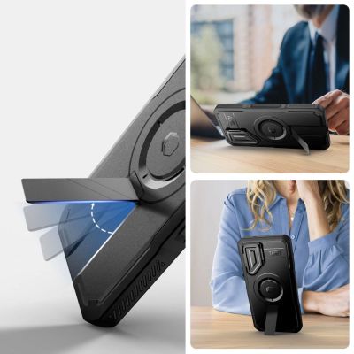 3. Tech-Protect Kevlar MagSafe+ Case für Samsung Galaxy S25 Plus - Schwarz