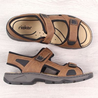 17. Rieker M 26156-25 RKR447B Klettsandalen