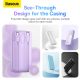 15. Baseus Comet Series Powerbank mit Display 10000 mAh 22,5 W – weiß + USB-A – USB-C-Kabel