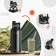 6. Rockbros 35210029002 Thermo-Fahrradflasche für Getränke 650 ml - schwarz