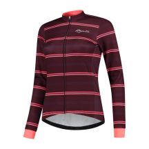 Rogelli Damen-Winterjacke STRIPE bordeauxrot M
