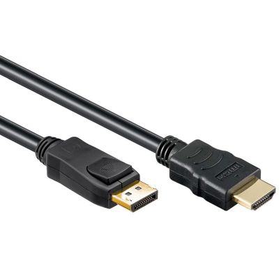 GEMBIRD CC-DP-HDMI-6 Kabel (DisplayPort M - HDMI M; 1,8 m; schwarz)
