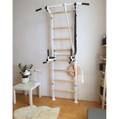 45. Turnleiter-Haltegriffe, Kinderzubehör, weiße Matte, Bank K 413
