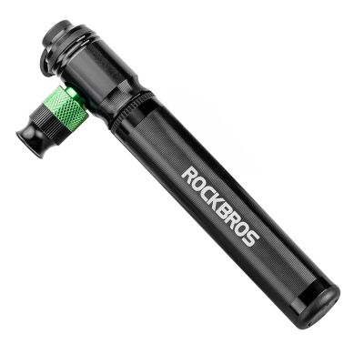 Rockbros HQ-75D-CO2 Manuelle CO2-Pumpe aus Aluminium – Schwarz