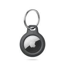 Tech-Protect Rough Hülle für Apple AirTag mit Ring – Schwarz