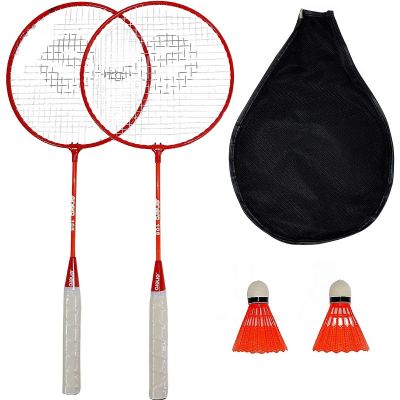 2. Badminton-Set in Rot-Orange, Enero 105 Koffer
