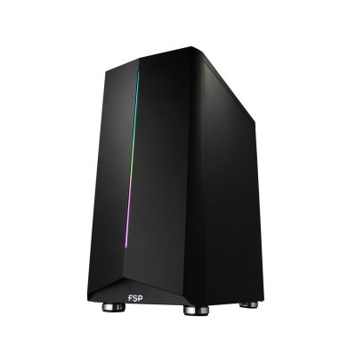 6. FSP CMT151 Midi-Tower Schwarz