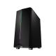 6. FSP CMT151 Midi-Tower Schwarz