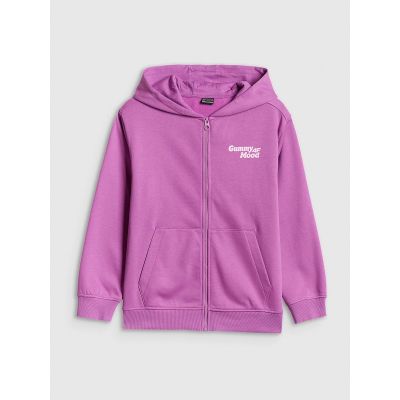 7. Mädchen-Sweatjacke mit Kapuze im Loose Fit 4F 4FJRSS26TSWSF2902-51S