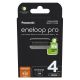 2. PANASONIC ENELOOP PRO AAA 930mAh 4 Stück.