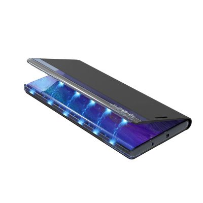 5. Neues Sleep Case Flip Cover mit Standfunktion für Samsung Galaxy A26 - Schwarz