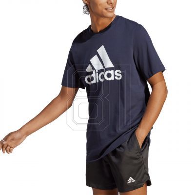 8. adidas Essentials Single Jersey 3-Streifen Tee M IC9348