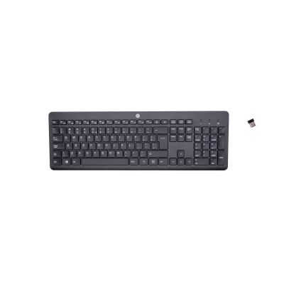 HP 230 Kabellose Tastatur Schwarz 3L1E7AA