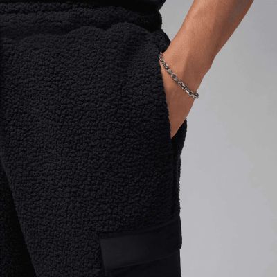 3. Air Jordan Flight Sherpa Hose für Herren, Schwarz - FV7450-010