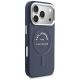 4. Karl Lagerfeld MagSafe Hülle mit geprägtem offenem Ring und RSG-Logo für iPhone 18 Pro Max / 17 Pro Max – Blau
