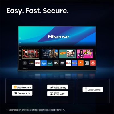12. Hisense 55E7S PRO 139,7 cm (55") 4K Ultra HD Smart TV Wi-Fi Schwarz