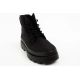 2. Progress Damen-Winterstiefel, gefütterte Schneestiefel im Worker-Stil mit Reißverschluss