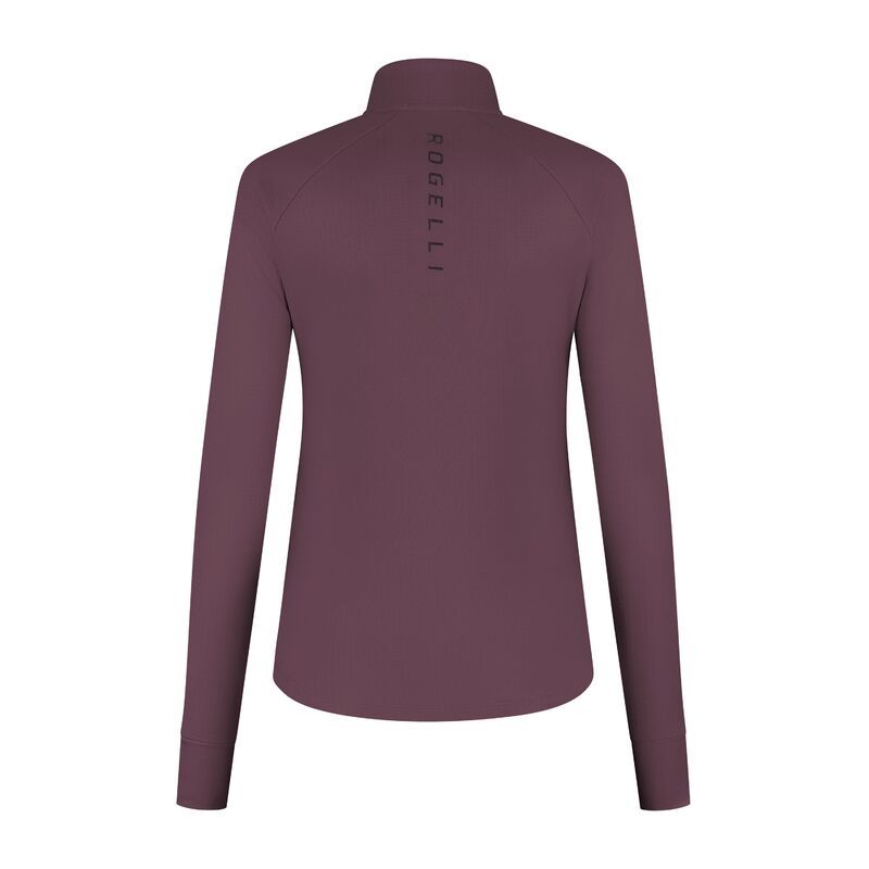 Rogelli ESSENTIAL lila Lauf-Sweatshirt Größe S