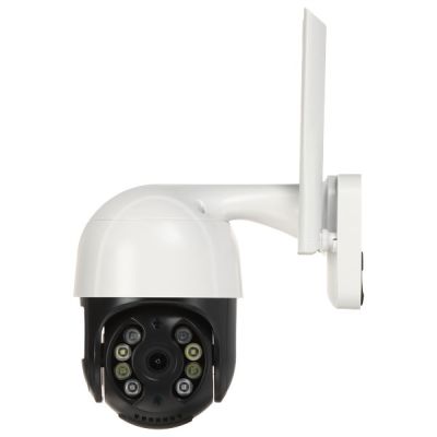 ICSEE-W81SD WLAN-fähige, schwenk- und neigbare IP-Außenkamera in Vollfarbe – 8 MP x 4K UHD, 3,6 mm