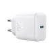 8. Joyroom JR-TCF24 USB-C PD 30W QC SFC Netzwerkladegerät – Weiß + 1 m USB-C-Kabel
