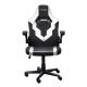3. TRUST GXT703W RIYE GAMING CHAIR WEISS Gamingstuhl