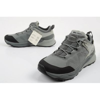 8. Aku Damen-Trekking-Sportschuhe Omnia V-Light GTX, strapazierfähig, grau