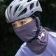 5. Rockbros LFA23 TVI Damen-Strick-Radfahrer-Nackenwärmer – Lila